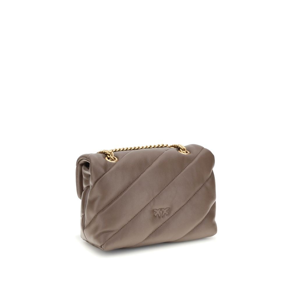 PINKO Love Mini Şişme Omuz Çantası